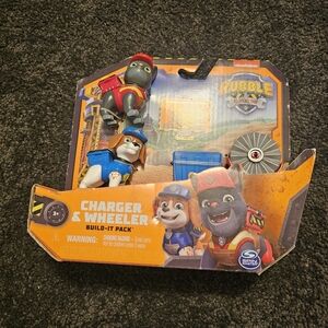 Paw Patrol Rubble Crew Build-It Set - Blue, Gray, Orange